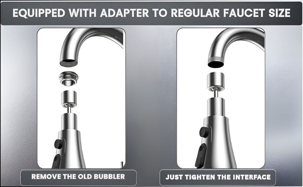 Rotating Faucet Tap Extender