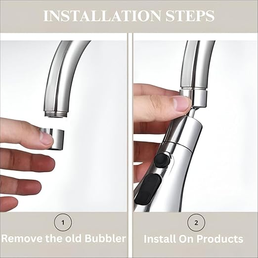 Rotating Faucet Tap Extender