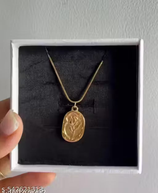 New Design Premium Quality Rose flower Girls Pendant Chain || Girls Locket || Girls necklace chain || chain for girls || women nechlace chain || pendant chain || Trendy necklace chain || necklace