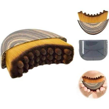 Lymphatic contour face brush