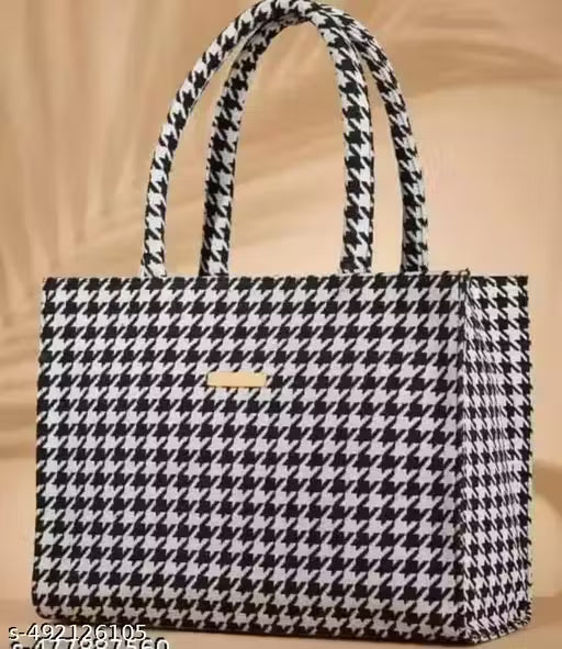 Latest women's big jute totebag handbag for women