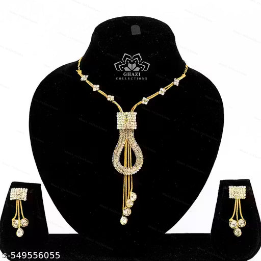 Ghazi Collection Premium Jewellery Set for Women | Festive Necklace for Girls | Wedding Jwellery